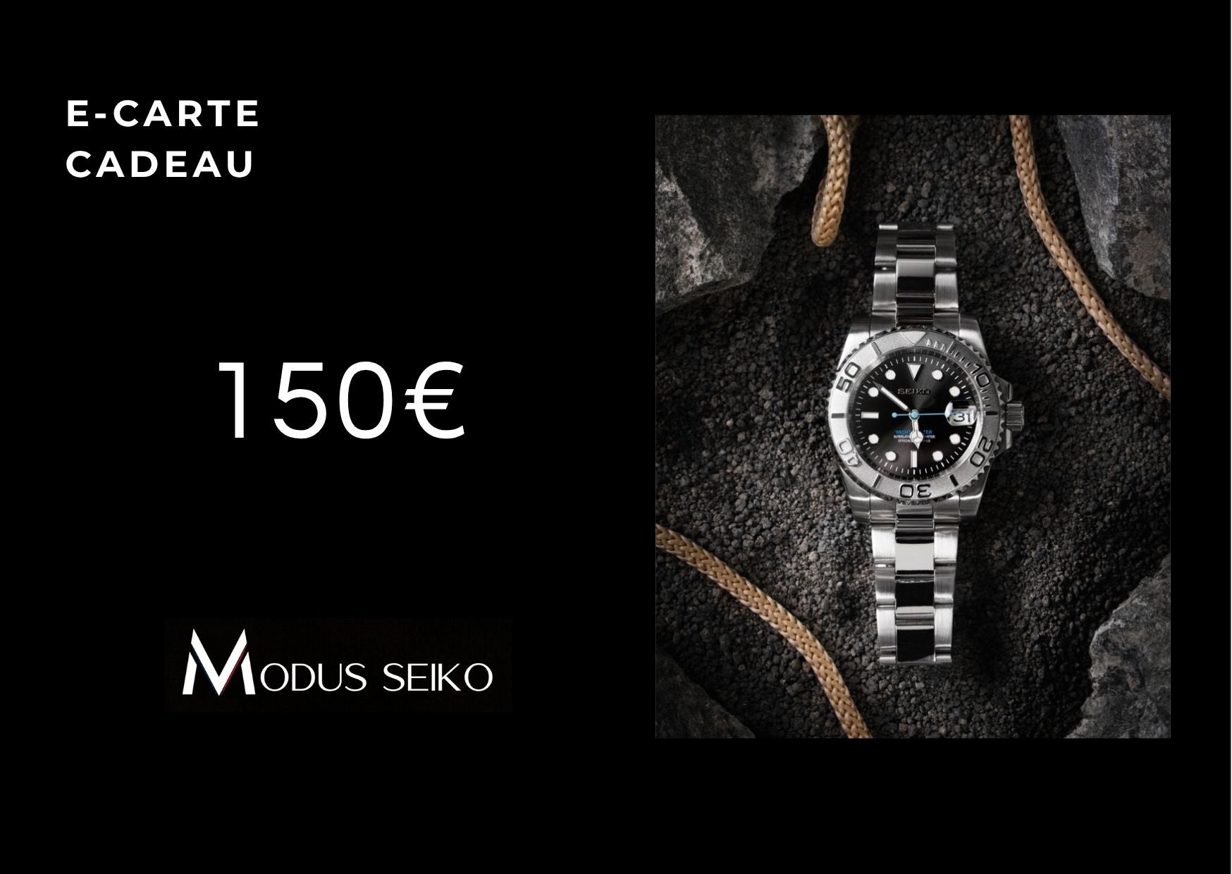 E-CARTE CADEAU MODUS SEIKO