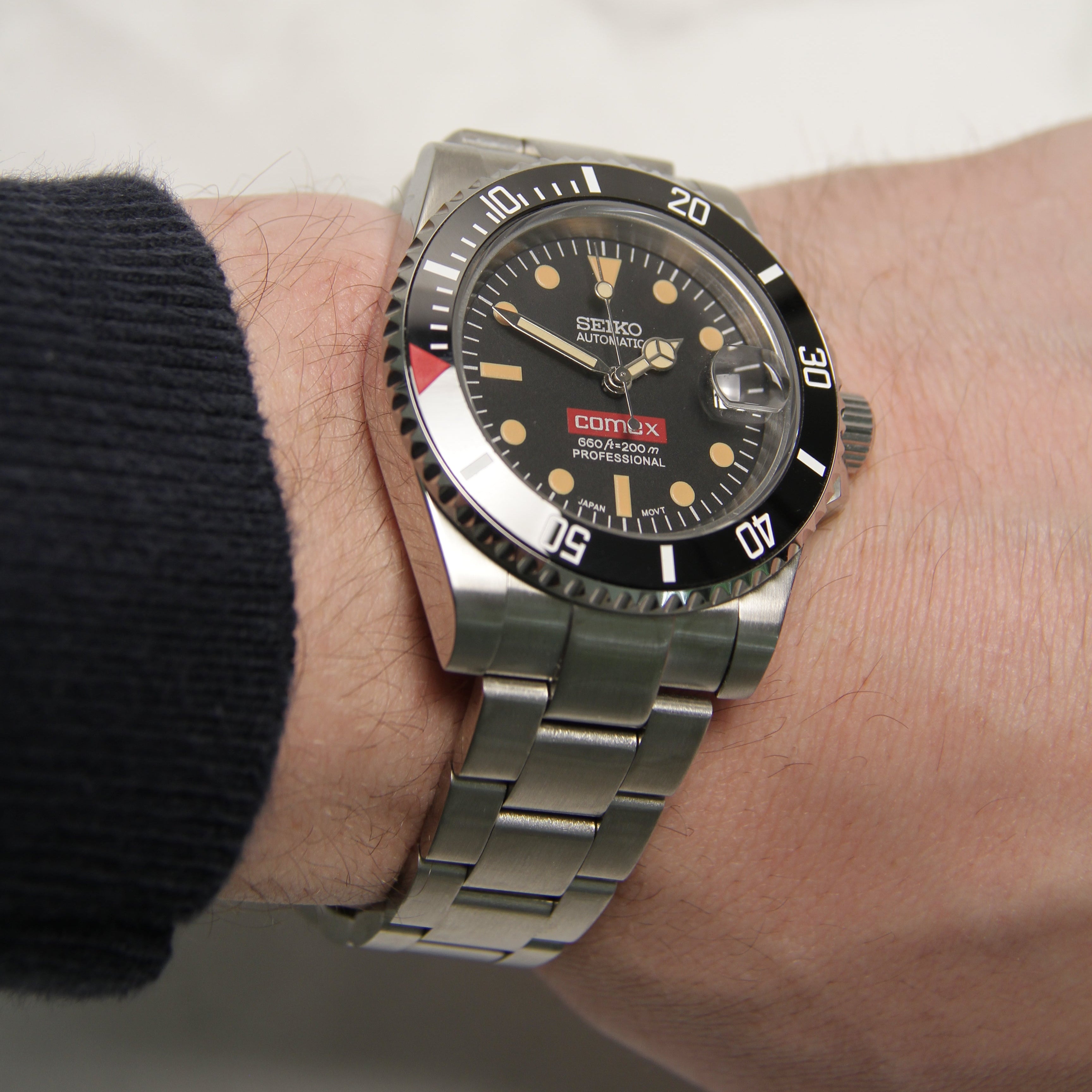 SEIKO MOD SUBMARINER | COMEX