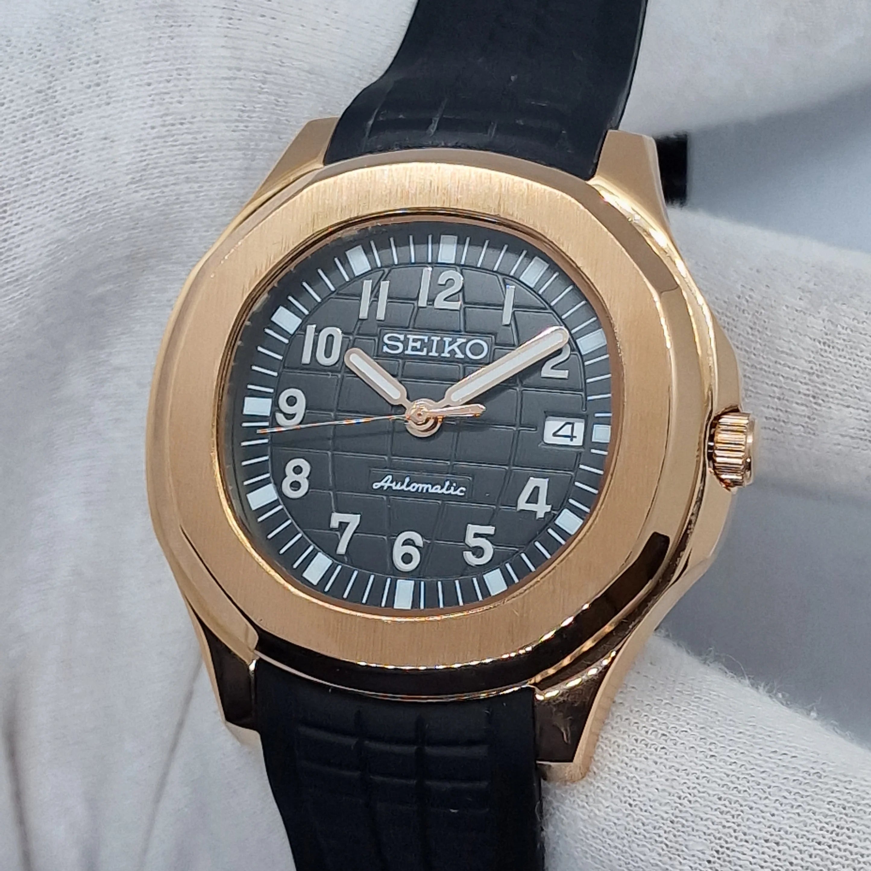 SEIKO MOD AQUANAUT | OR ROSE NOIR