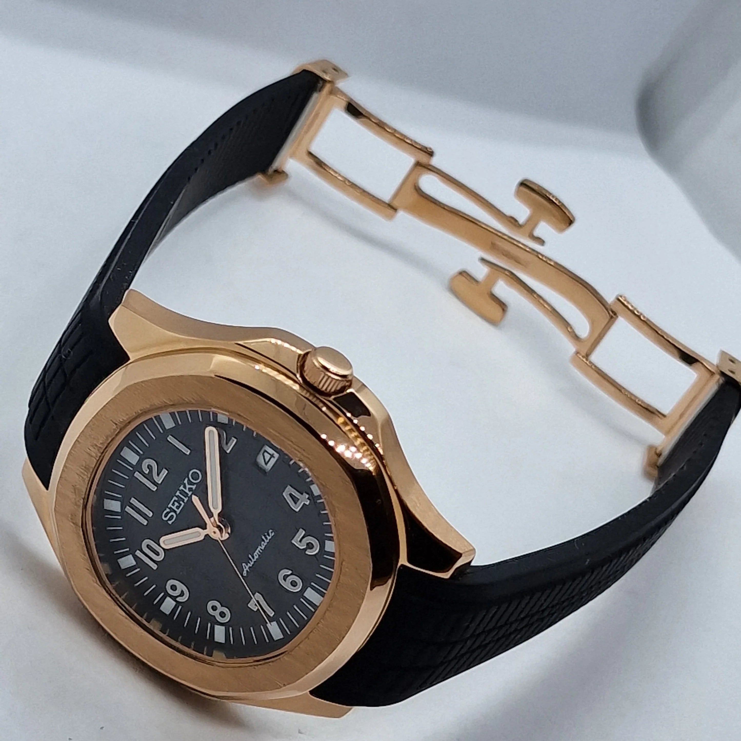 SEIKO MOD AQUANAUT | OR ROSE NOIR