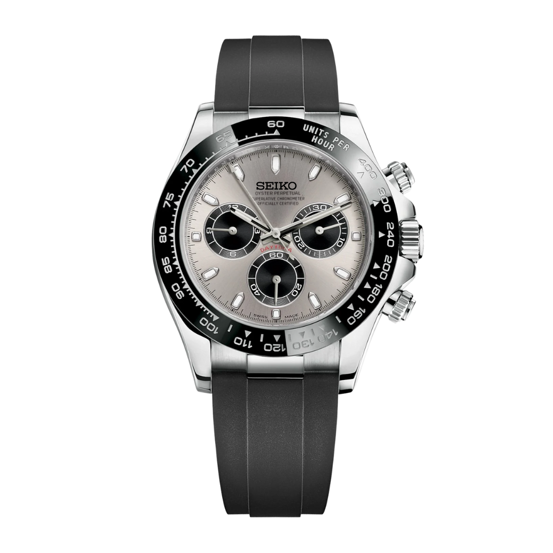 Seiko Mod Daytona Grey 40mm