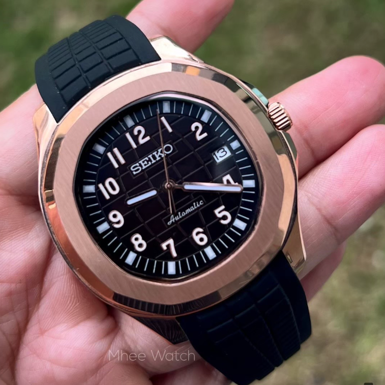 SEIKO MOD AQUANAUT | OR ROSE NOIR